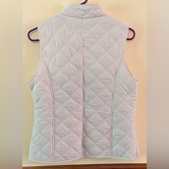 Relativity white, quilted, full zipper with 2 pockets vest. Size PM. - Picture 2 of 5